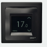 Терморегулятор Devireg Touch с датчиком пола и воздуха черный 140F1069