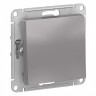 Кнопка Schneider Electric Atlas Design алюминий