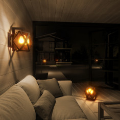 Ландшафтный светильник Ambra S IP44 35133/S черный &mdash; Multielectrika