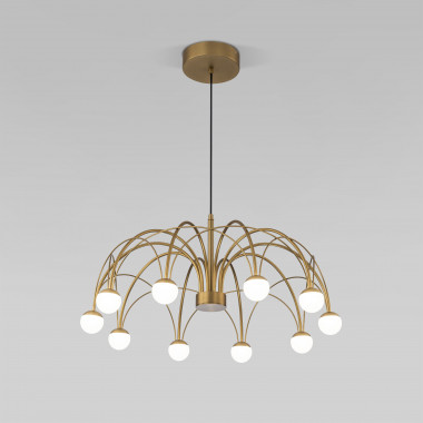 Подвесной светодиодный светильник 90030/10 LED золото — Multielectrika