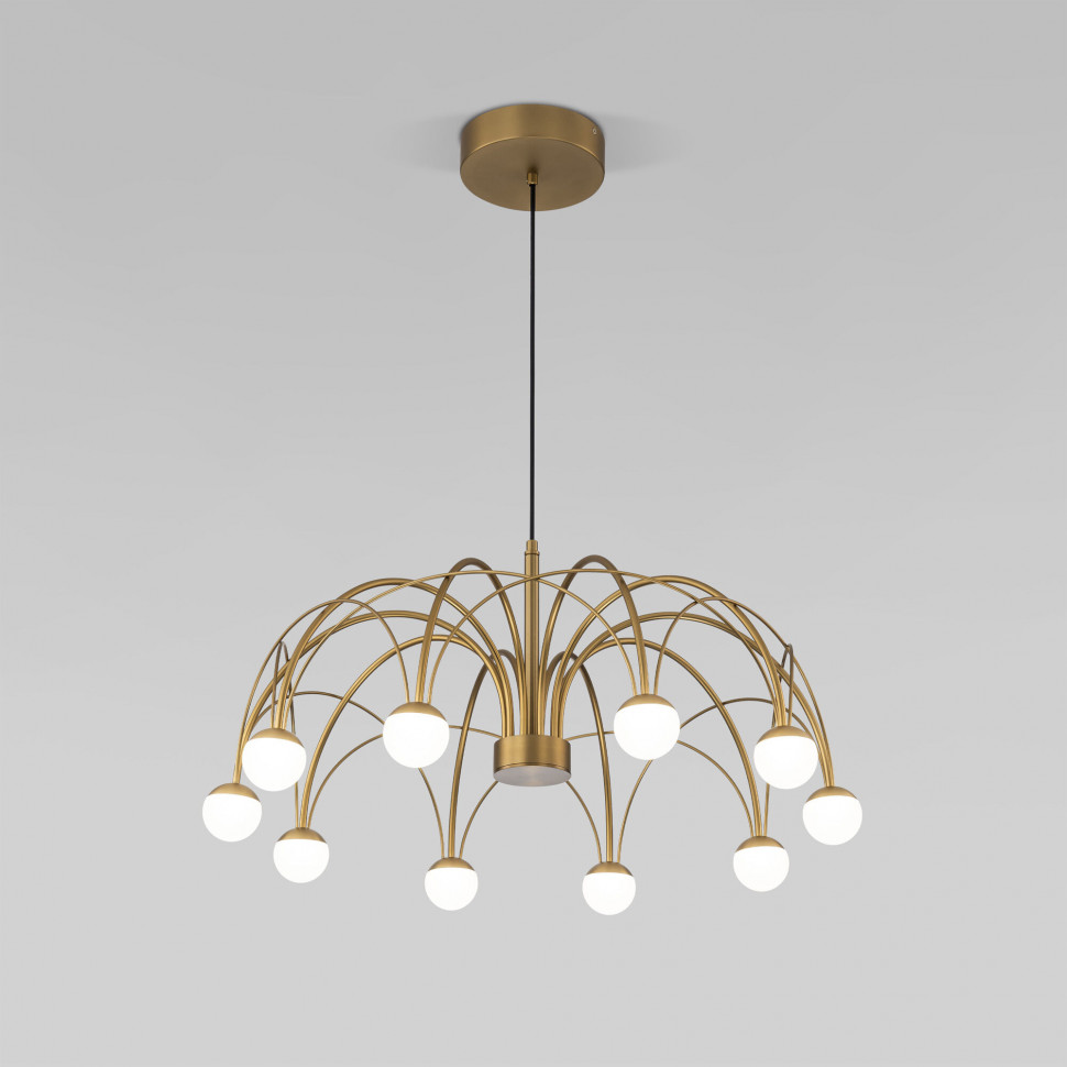 Подвесной светодиодный светильник 90030/10 LED золото фото 1 — Multielectrika