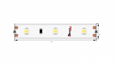 Лента светодиодная LUX 4,8 Вт/м SMD3528 Закрытая (IP65) Цвет Холодный 12 В &mdash; Multielectrika