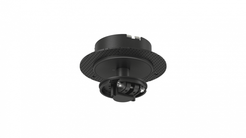 VL-M1-BL Сменное крепление M1 для светильников VILLY для скрытого монтажа в гипсокартон. Черное фото 1 — Multielectrika