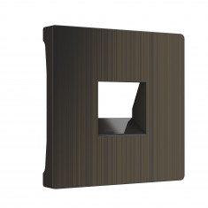 Накладка для RJ45 и RJ11 (бронзовый) W1191212 &mdash; Multielectrika