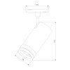 Slim Magnetic Трековый светильник 25W 4200K Modify (черный) 85045/01 фото 22 &mdash; Multielectrika