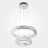 Светодиодная люстра с хрусталем 90023/2 хром фото 2 &mdash; Multielectrika