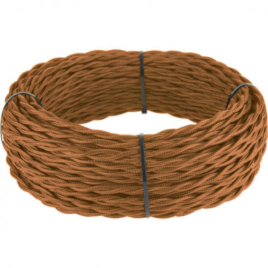 W6453249/ Ретро кабель витой 3х1,5 (медный) под заказ 20 м W6453249 — Multielectrika