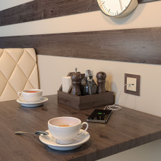 Розетка USB тип A+С (слоновая кость) W1171803 &mdash; Multielectrika