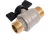 Кран шаровой BUGATTI Oregon 03270022 бабочка НР - НР резьба 1/2 RG008TC8M1E5QH фото 1 &mdash; Multielectrika