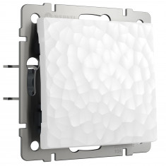 Выключатель одноклавишный (Hammer белый) W1210001 &mdash; Multielectrika