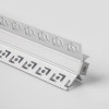 Встраиваемый угловой алюминиевый профиль (внутренний угол) для светодиодной ленты LL-2-ALP014 фото 2 — Multielectrika