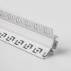 Встраиваемый угловой алюминиевый профиль (внутренний угол) для светодиодной ленты серебристый с белым рассеивателем (под ленту до 9 мм) LL-2-ALP014 фото 10 &mdash; Multielectrika