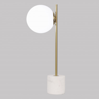 Настольный светильник с плафоном 01157/1 латунь — Multielectrika