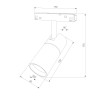 Slim Magnetic R02 Трековый светильник 12W 4200K черный 85012/01 85012/01 фото 113 &mdash; Multielectrika