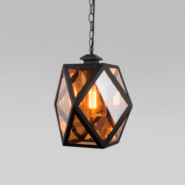 Уличный подвесной светильник Ambra H IP33 35133/H черный — Multielectrika