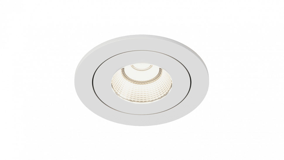 Потолочный светильник встраиваемый, белый, 4000К, 7,5Вт, 220В, FA-NIA-179612EA-WH-NW фото 1 — Multielectrika