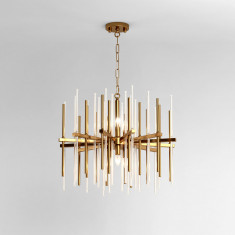 Умный подвесной светильник Bogate&amp;apos;s Allure 356/6 356/6 латунь &mdash; Multielectrika