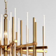 Умный подвесной светильник Bogate&amp;apos;s Allure 356/6 356/6 латунь &mdash; Multielectrika