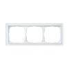 Рамка на 3 поста Systeme Electric ArtGallery Pure, Органическое стекло белый фото 1 &mdash; Multielectrika