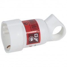 Розетка 2К+3 - Legrand Элиум - 16 А - с кольцом - пластик - винтовой зажим - белый 050191 &mdash; Multielectrika