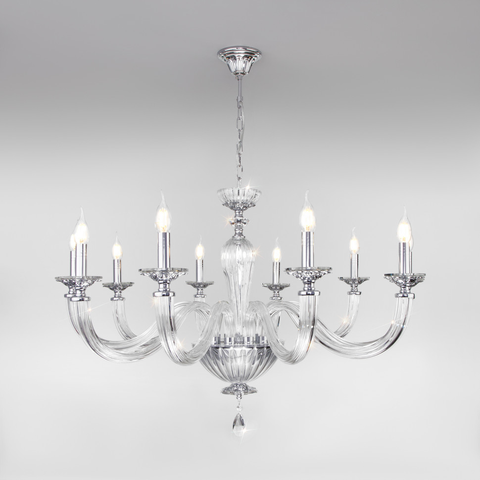 Умный подвесной светильник 338/10 хром фото 1 — Multielectrika