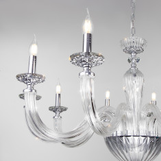 Умный подвесной светильник 338/10 хром &mdash; Multielectrika