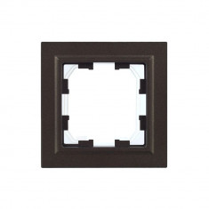 Рамка на 1 пост IP44 IEK Brite РУ-1-БрТБ-44 темная бронза &mdash; Multielectrika