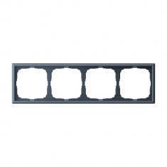 Рамка на 4 поста Systeme Electric ArtGallery универсальная, грифель &mdash; Multielectrika