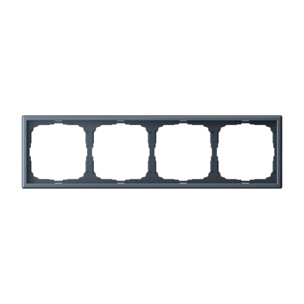 Рамка на 4 поста Systeme Electric ArtGallery универсальная, грифель фото 1 — Multielectrika