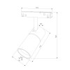 Slim Magnetic R01 Трековый светильник 6W 4200K черный 85011/01 85011/01 фото 115 &mdash; Multielectrika