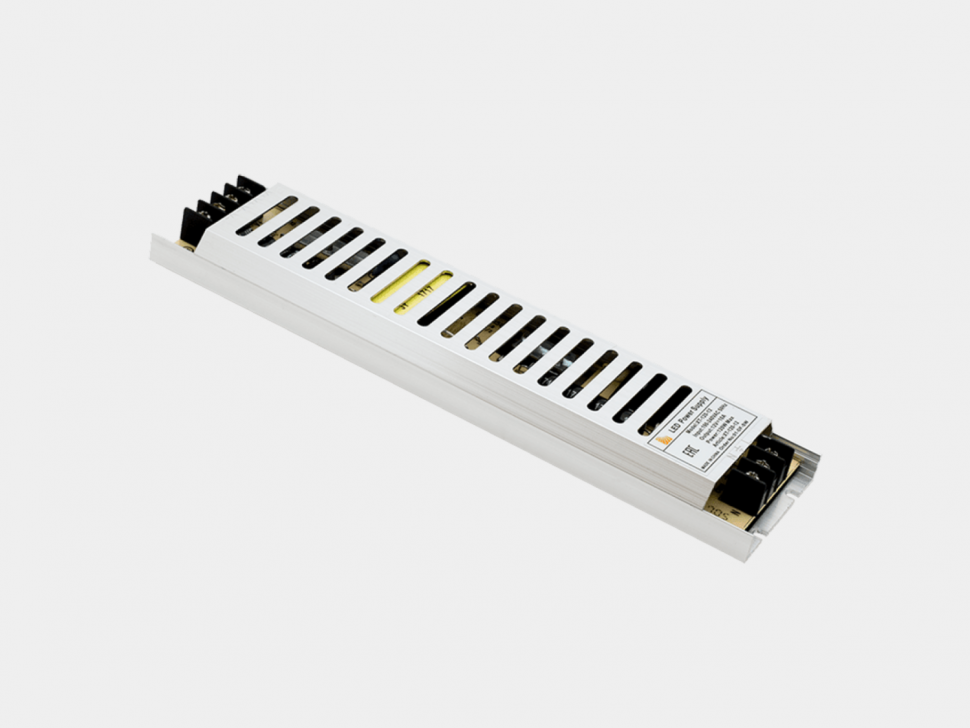 Ультратонкий блок питания в металлическом корпусе, IP20, 120W, 12V, XT-120-12 фото 1 — Multielectrika