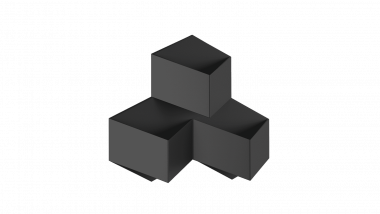 GW-1101-3-9-BL-WW PALMIRA Светодиодный настенный светильник 9W черный 3000 К — Multielectrika