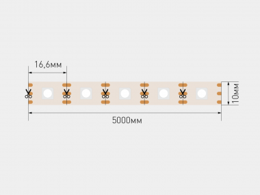 Лента светодиодная SWG pro, SMD5050, 60 LED/м, 9Вт/м, 12В, IP20, RGB, WS2815, 3 года гарантия — Multielectrika
