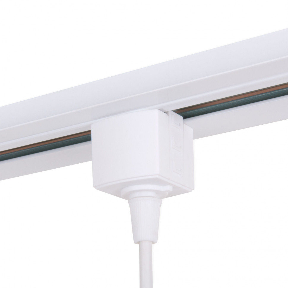 Коннектор для однофазного шинопровода белый 85121/00 фото 1 — Multielectrika