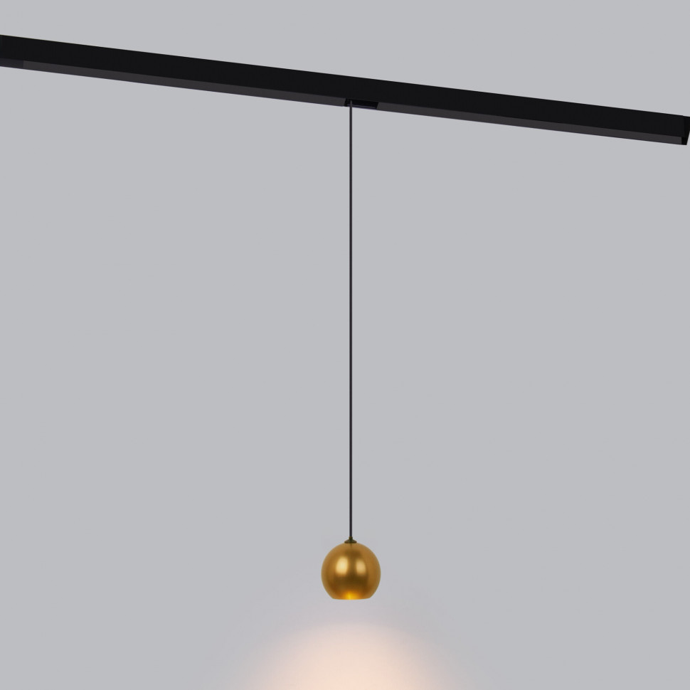 Трековый светильник 5W 4200K Event латунь Slim Magnetic 85040/01 фото 1 — Multielectrika