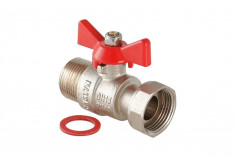 Шаровой кран Valtec с накидной гайкой 3/4" внутренняя-наружная VT.260.N.0505 &mdash; Multielectrika