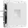 Розетка Ethernet RJ-45 (белый акрил) W1181041