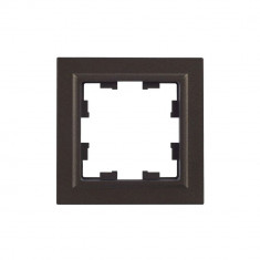 Рамка на 1 пост IEK Brite РУ-1-БрТБ темная бронза &mdash; Multielectrika