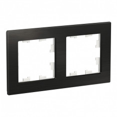 Рамка Schneider Electric Atlas Design Nature на 2 поста, оникс &mdash; Multielectrika