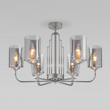 Потолочная люстра 60138/6 сатин-никель — Multielectrika