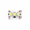 Лента светодиодная 22 Вт/м, SMD2835, 12В , IP20, Нейтральный, 3М