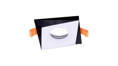 NC1778-BK+W Встраиваемая рамка черный+ белый MR16 — Multielectrika