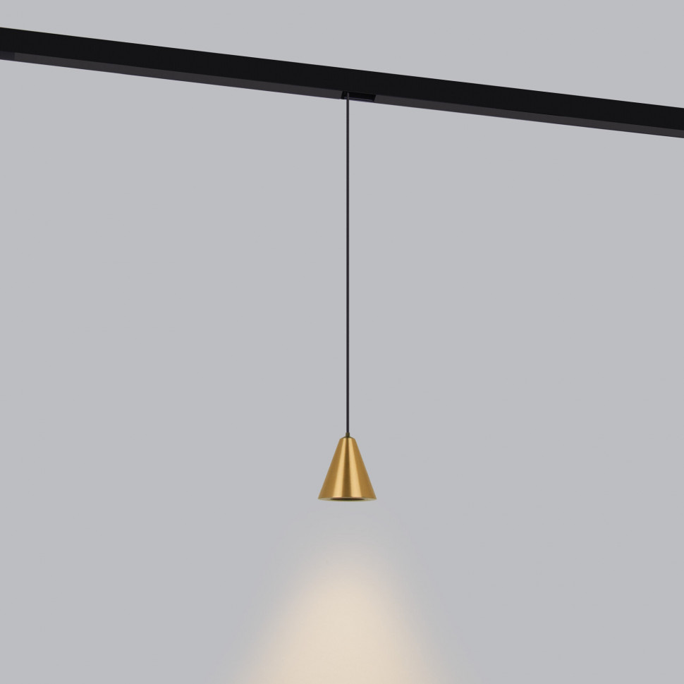 Трековый светильник 5W 4200K Event латунь Slim Magnetic 85039/01 фото 1 — Multielectrika