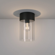 Уличный потолочный светильник 35085/F черный &mdash; Multielectrika