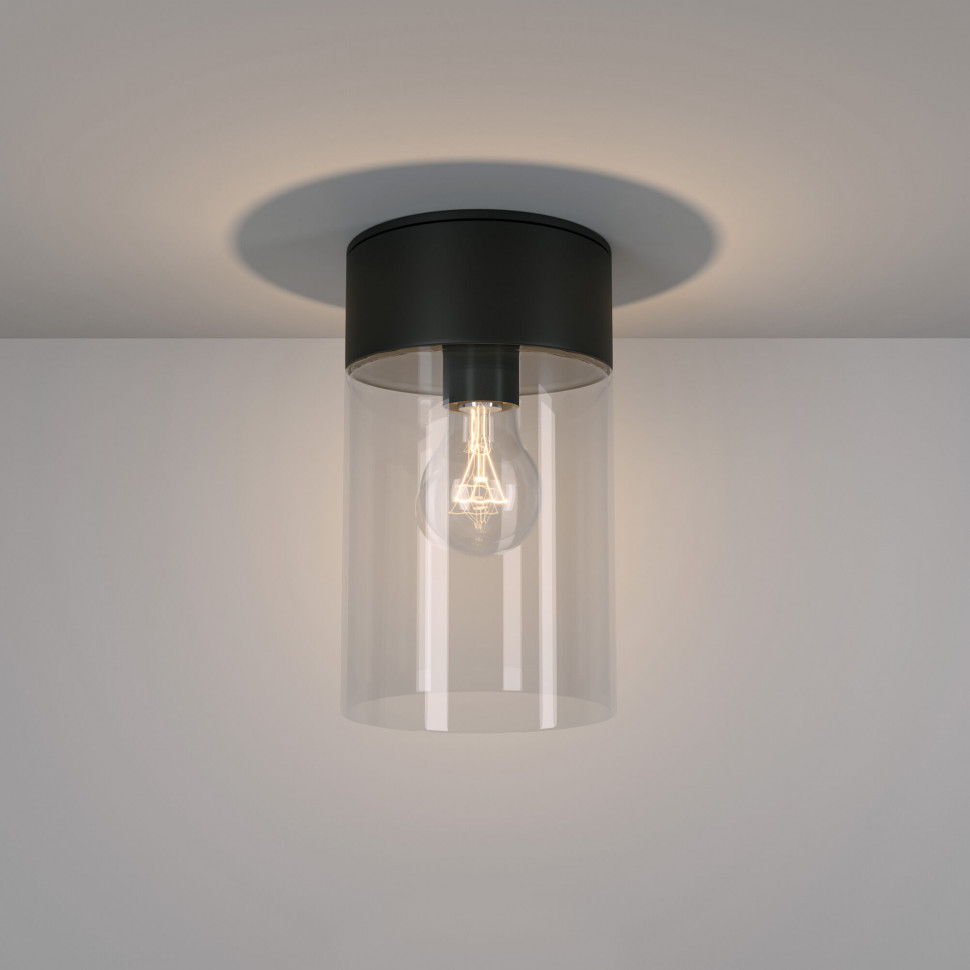 Уличный потолочный светильник 35085/F черный фото 1 — Multielectrika