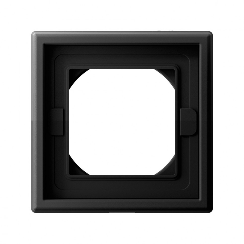 Рамка на 1 пост Systeme Electric ArtGallery Aqua IP44, карбон фото 1 — Multielectrika