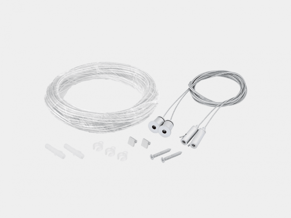 Подвесная система для алюминиевого профиля Design LED CR 1002, 2 метра фото 1 — Multielectrika