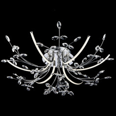 Светодиодная люстра с хрусталем 90037/6 хром &mdash; Multielectrika