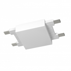 Коннектор прямой системы SLIM, белый, CN-SLIM-WH-I &mdash; Multielectrika