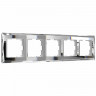 Рамка из стекла на 5 постов Diamant зеркальный W0051220